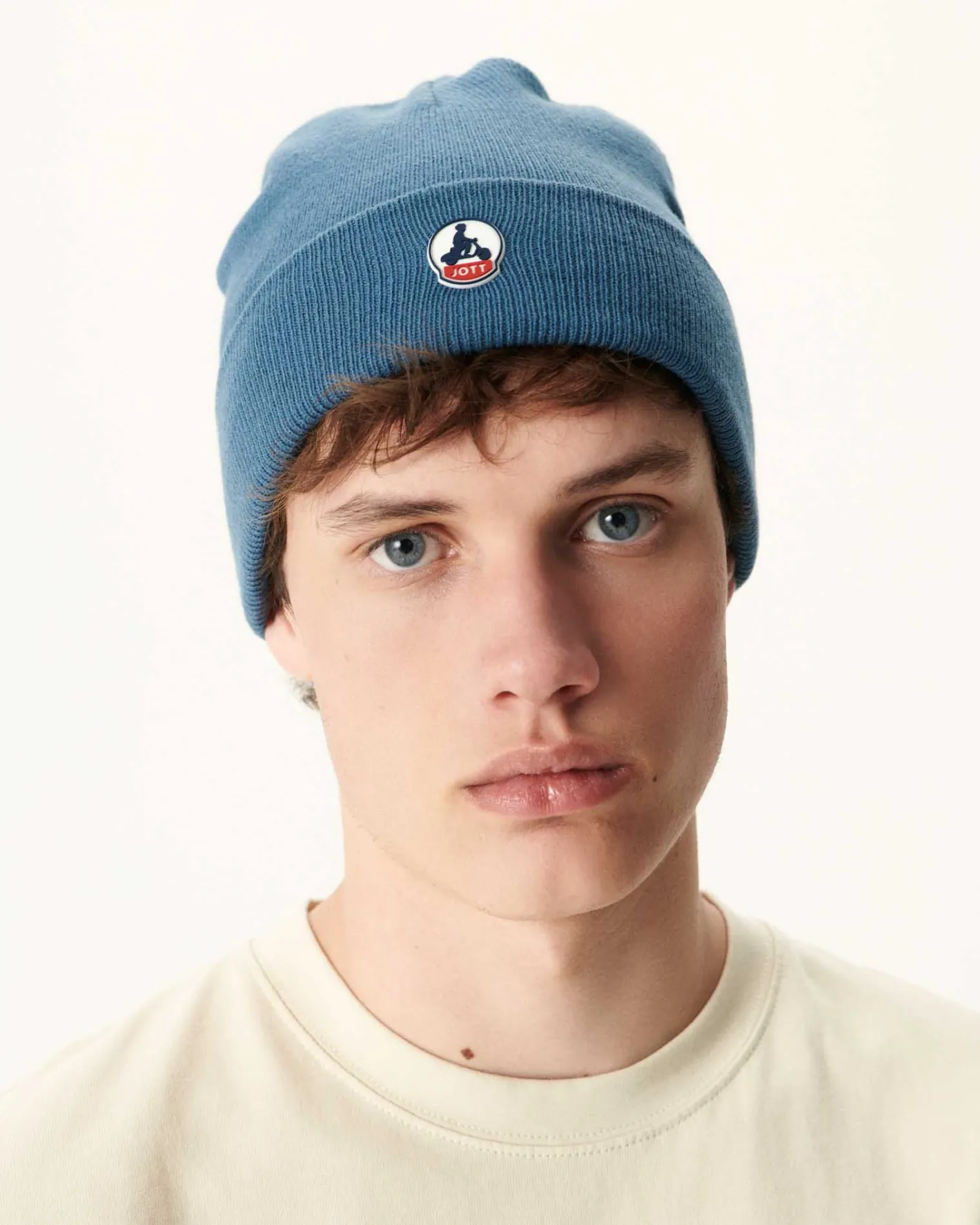 Accessoires-JOTT Bonnet Bleu Jeans Jim 140 Blue Jeans