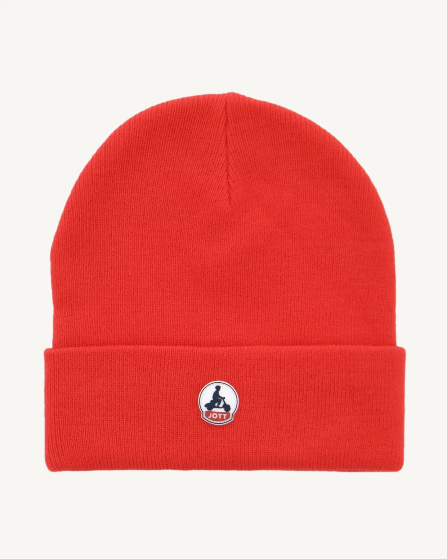 Accessoires-JOTT Bonnet Rouge Vif Jim 318 Fire Red
