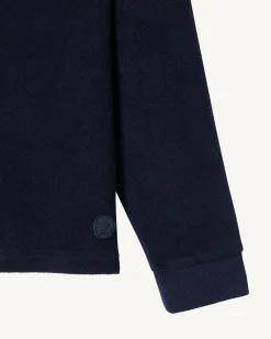 Kleding-JOTT Cardigan Eponge A Manches Longues Marine Pamplona 104 Navy