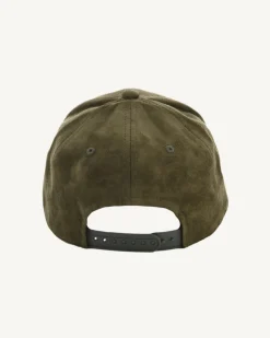 Accessoires-JOTT Casquette Effet Peau De Peche Kaki Sky 204 Kaki