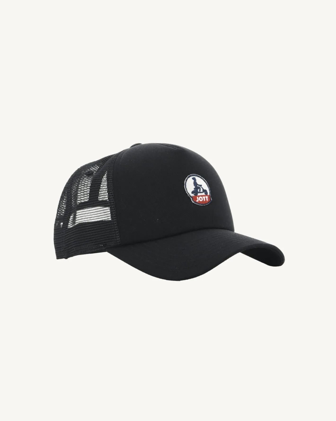 Accessoires-JOTT Casquette En Coton Et Mesh Noir Rise 999 Black
