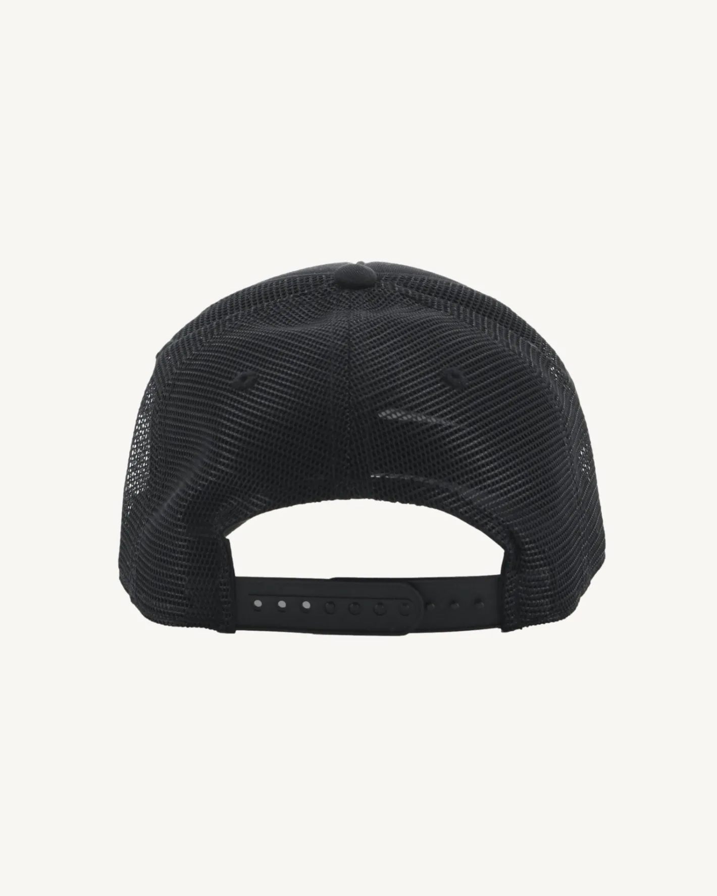 Accessoires-JOTT Casquette En Coton Et Mesh Noir Rise 999 Black