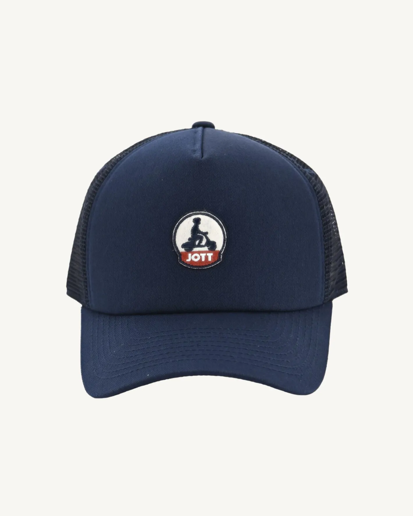 Accessoires-JOTT Casquette En Coton Et Mesh Marine Rise 104 Navy