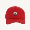 Accessoires-JOTT Casquette En Coton Et Mesh Rouge Rise 300 Red