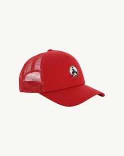 Accessoires-JOTT Casquette En Coton Et Mesh Rouge Rise 300 Red