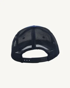 Accessoires-JOTT Casquette En Coton Et Mesh Dark Denim Rise 195 Dark Denim