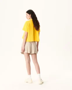 Kleding-JOTT Chemise Courte Eponge Citron Nova 631 Lemon