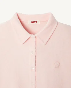 Kleding-JOTT Chemise Courte Eponge Rose Clair Nova 463 Soft Pink