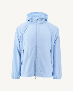 Donzen Jassen & Jacks-JOTT Coupe-Vent A Capuche Bleu Clair Mistral 180 Soft Blue