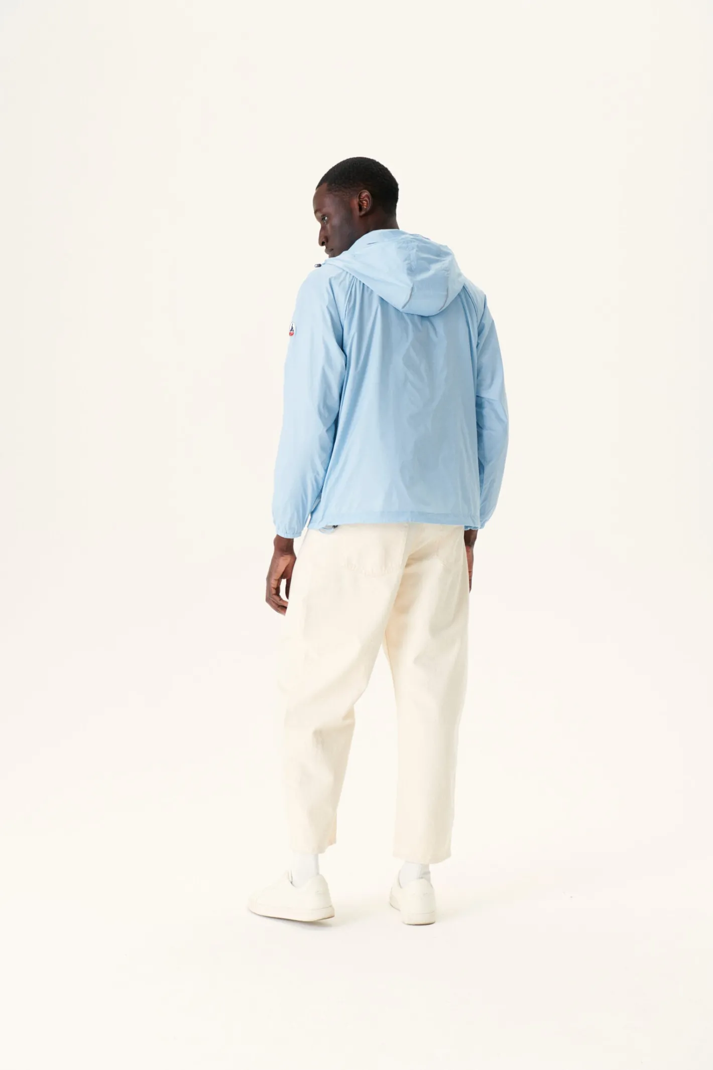 Donzen Jassen & Jacks-JOTT Coupe-Vent A Capuche Bleu Clair Mistral 180 Soft Blue