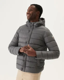 Donzen Jassen & Jacks-JOTT Doudoune A Capuche Anthracite Jorge 504 Anthracite