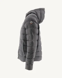 Donzen Jassen & Jacks-JOTT Doudoune A Capuche Anthracite Jorge 504 Anthracite