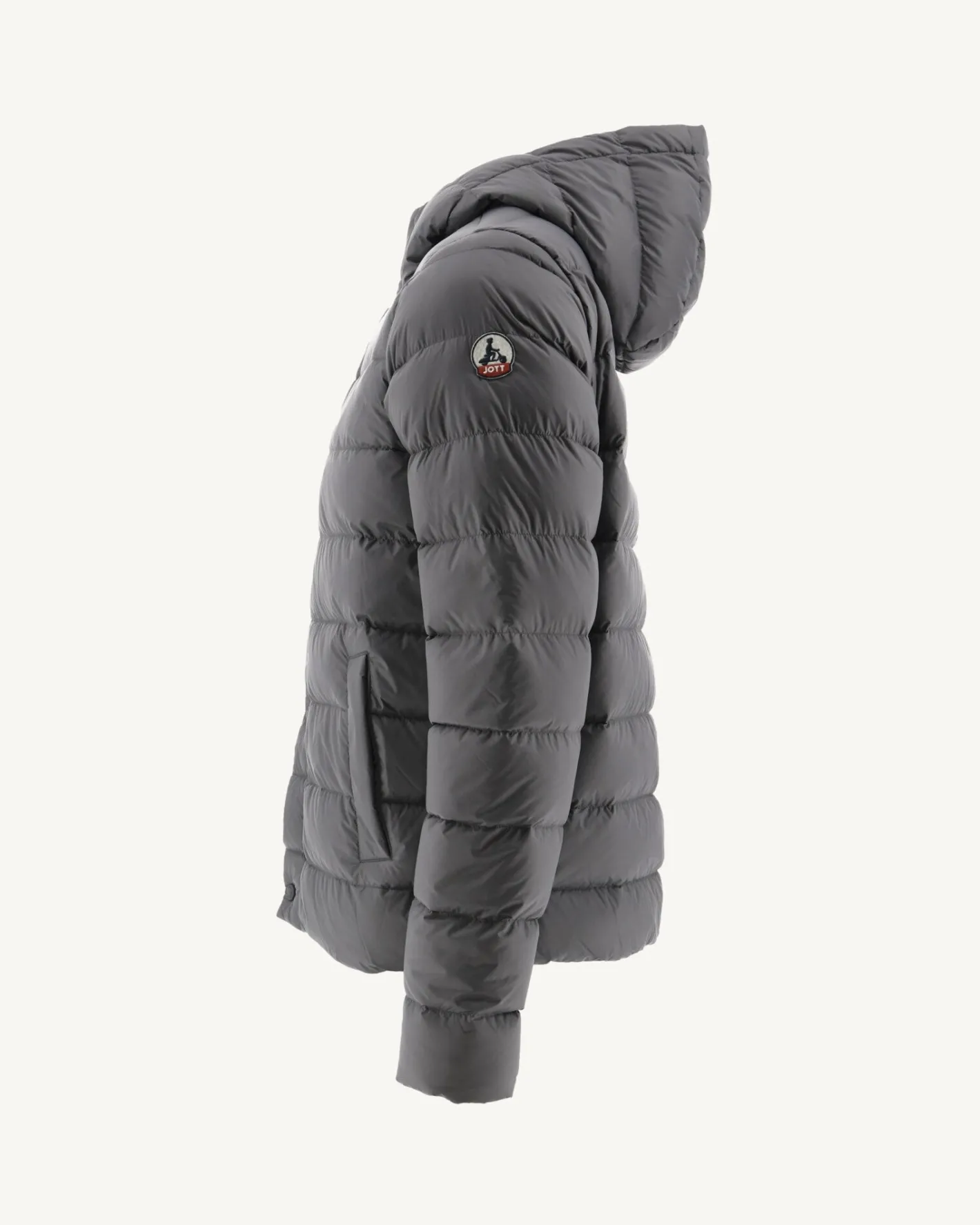 Donzen Jassen & Jacks-JOTT Doudoune A Capuche Anthracite Jorge 504 Anthracite