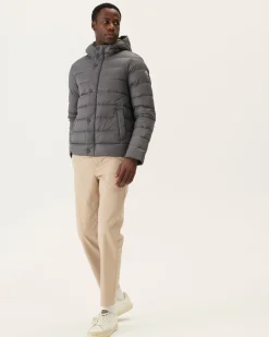 Donzen Jassen & Jacks-JOTT Doudoune A Capuche Anthracite Jorge 504 Anthracite