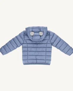 Baby-JOTT Doudoune A Capuche Bebe Grand Froid Bleu Delave Charlie 182 Bleu Delave