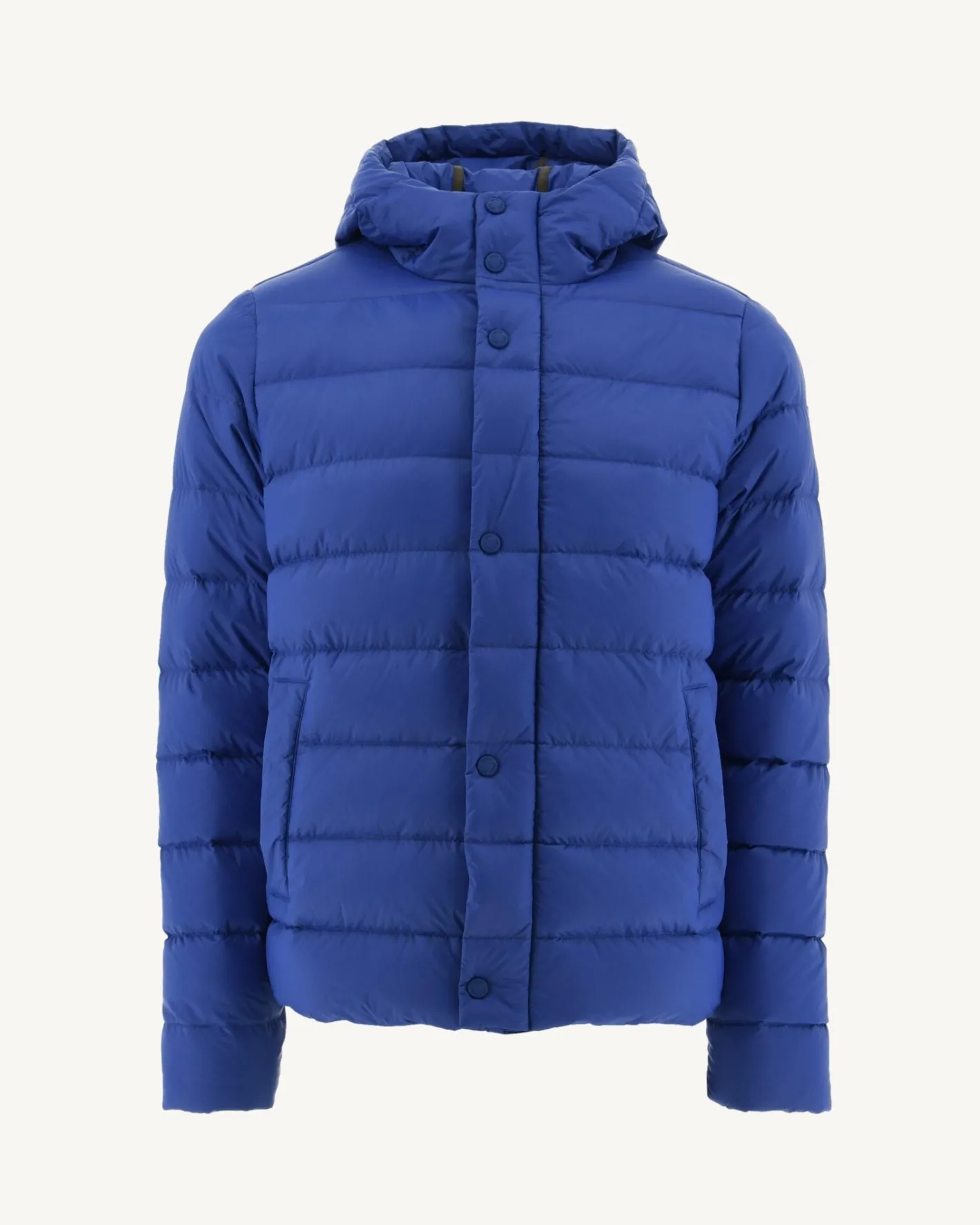 Donzen Jassen & Jacks-JOTT Doudoune A Capuche Dark Denim Jorge 195 Dark Denim