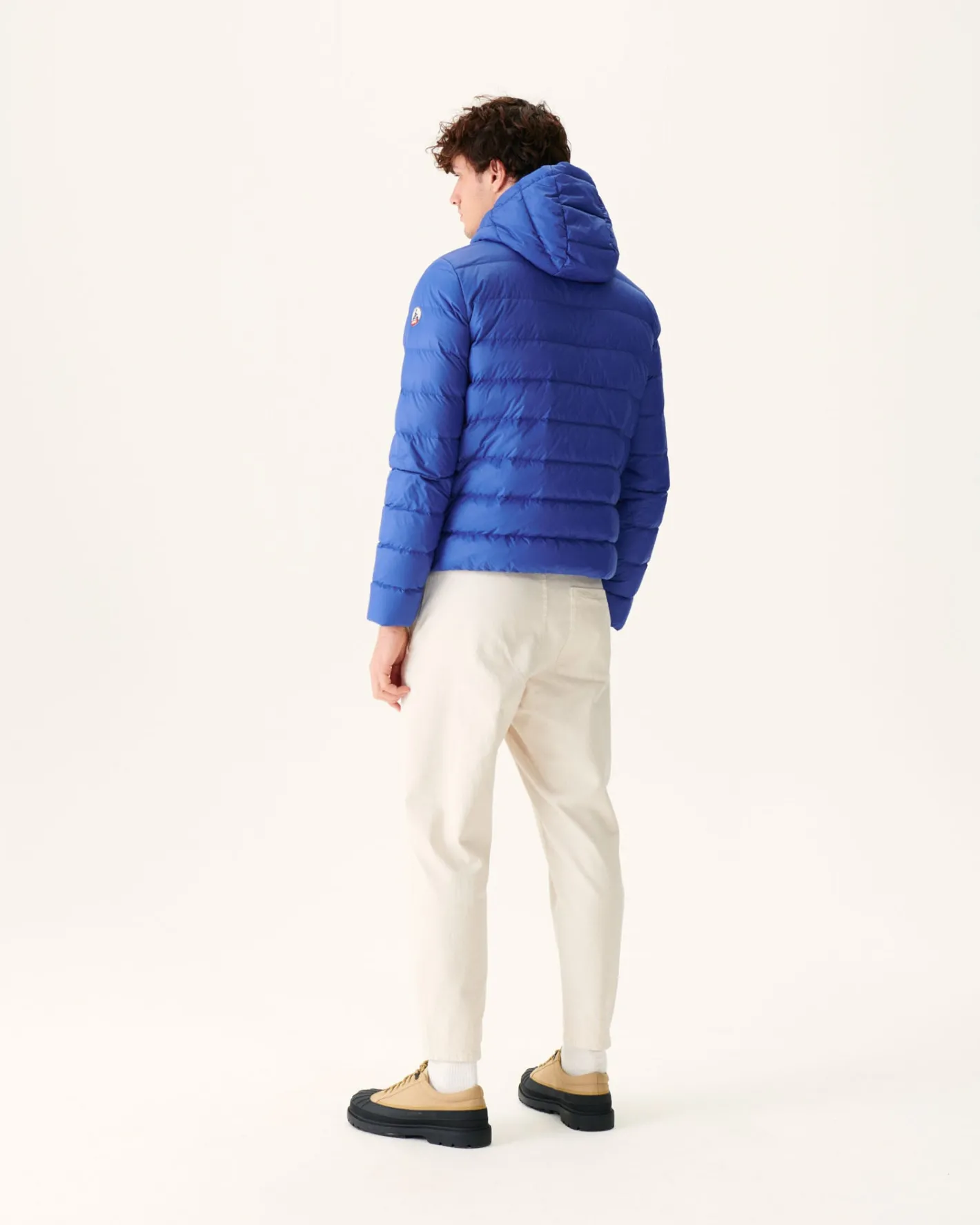 Donzen Jassen & Jacks-JOTT Doudoune A Capuche Dark Denim Jorge 195 Dark Denim