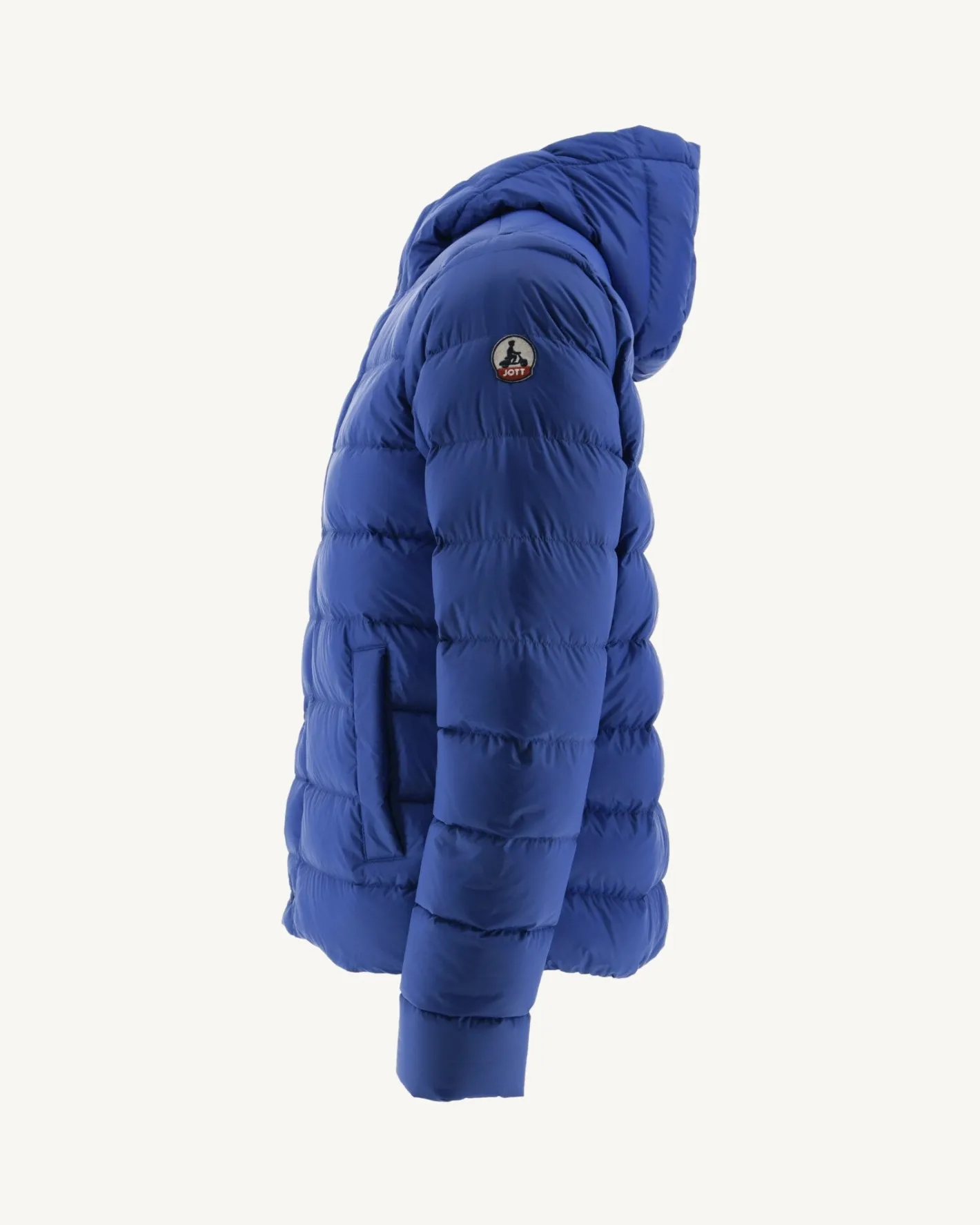 Donzen Jassen & Jacks-JOTT Doudoune A Capuche Dark Denim Jorge 195 Dark Denim