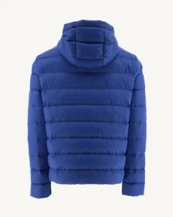 Donzen Jassen & Jacks-JOTT Doudoune A Capuche Dark Denim Jorge 195 Dark Denim