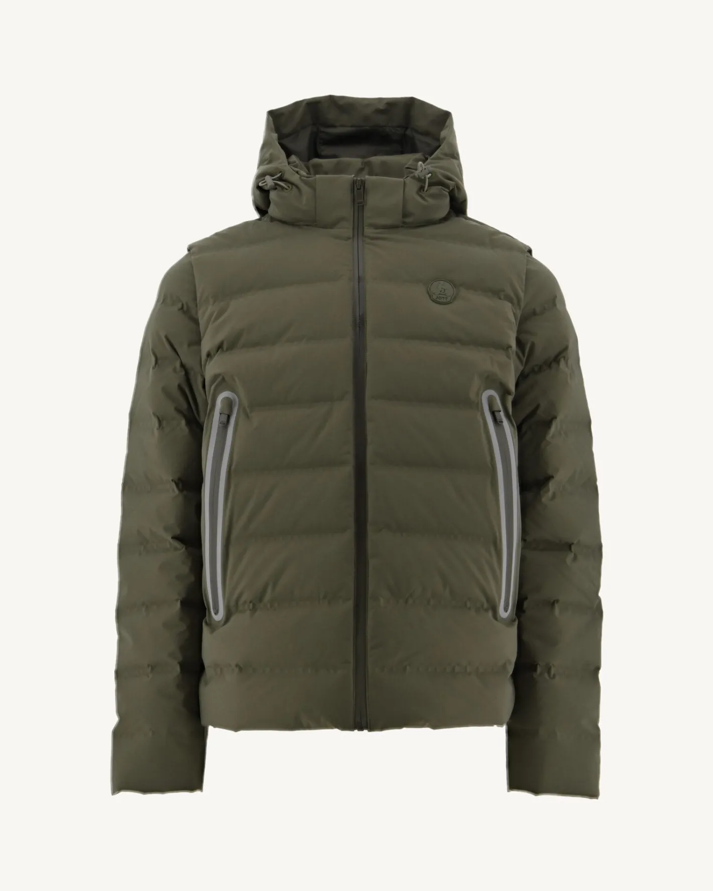 Donzen Jassen & Jacks-JOTT Doudoune A Capuche 4-En-1 Army Ulaan 255 Army