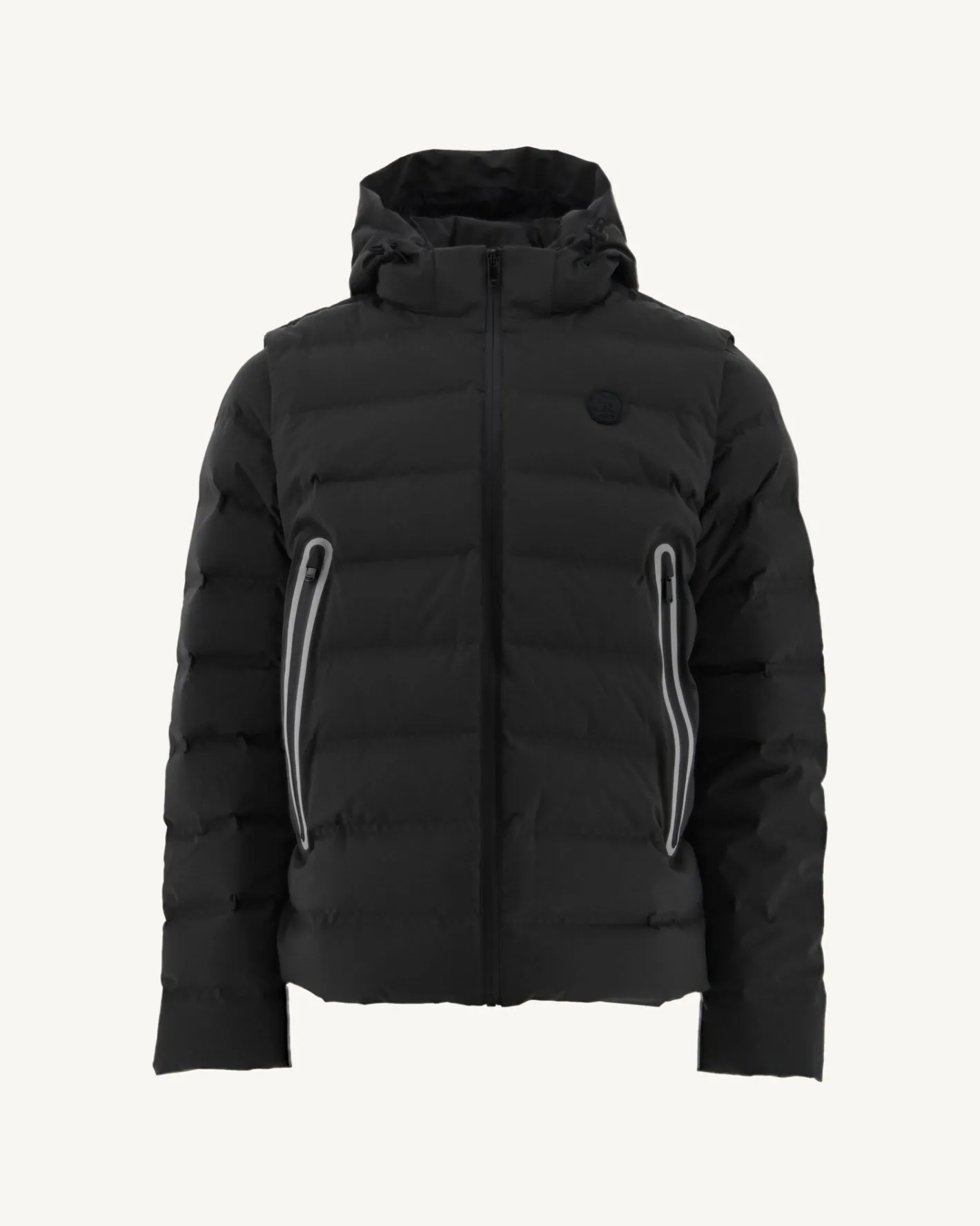Donzen Jassen & Jacks-JOTT Doudoune A Capuche 4-En-1 Noir Ulaan 999 Black