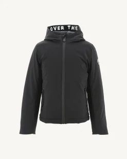 Donzen Jassen-JOTT Doudoune A Capuche Enfant Noir Ghiaccio 999 Black