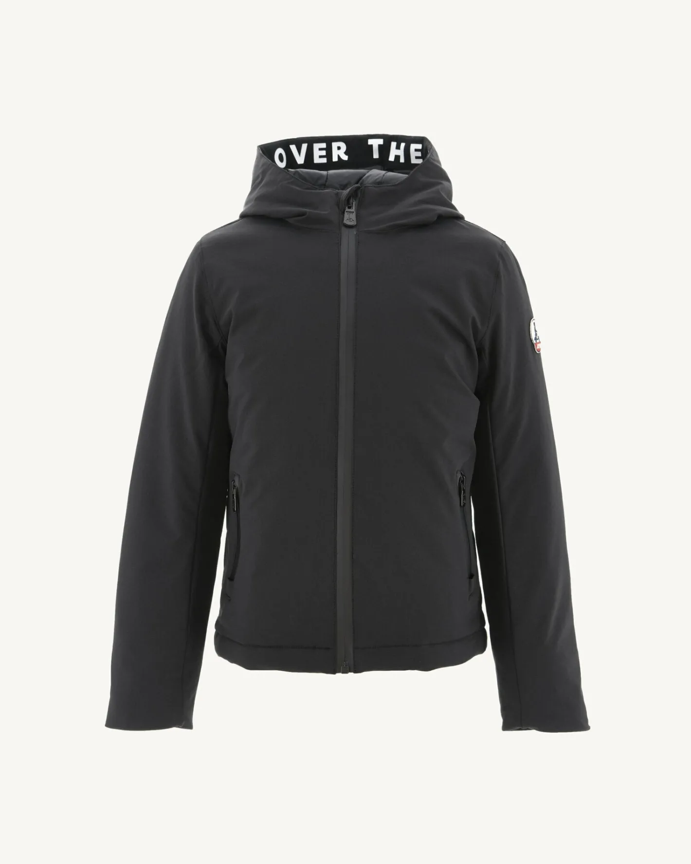 Donzen Jassen-JOTT Doudoune A Capuche Enfant Noir Ghiaccio 999 Black