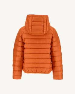 Donzen Jassen-JOTT Doudoune A Capuche Enfant Grand Froid Orange Gold 727 Orange
