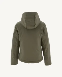 Donzen Jassen-JOTT Doudoune A Capuche Enfant Army Ghiaccio 255 Army