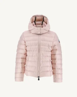 Donzen Jassen-JOTT Doudoune A Capuche Enfant Grand Froid Rose Pale Opale 471 Rose Pale