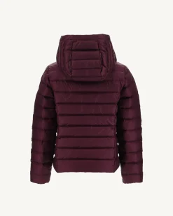 Donzen Jassen-JOTT Doudoune A Capuche Enfant Grand Froid Aubergine Opale 461 Aubergine