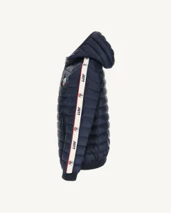 Donzen Jassen-JOTT Doudoune A Capuche Enfant Marine Ludo 104 Marine