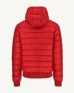 Donzen Jassen & Jacks-JOTT Doudoune A Capuche Grand Froid Rouge Ankara 300 Red