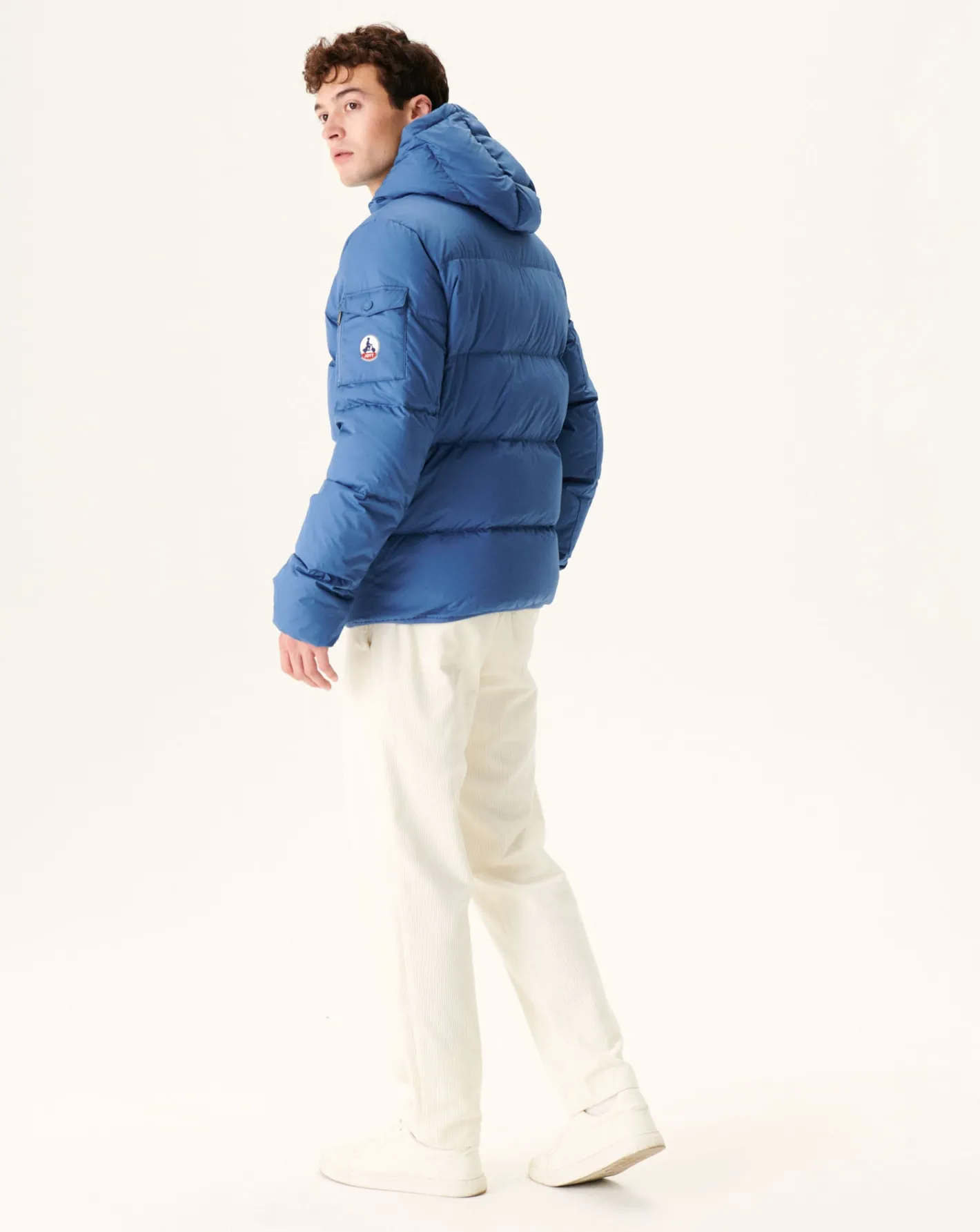 Donzen Jassen & Jacks-JOTT Doudoune A Capuche Grand Froid Bleu Jeans Toledo 140 Blue Jeans
