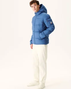 Donzen Jassen & Jacks-JOTT Doudoune A Capuche Grand Froid Bleu Jeans Toledo 140 Blue Jeans