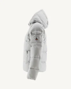 Donzen Jassen & Jacks-JOTT Doudoune A Capuche Grand Froid Gris Clair Toledo 532 Soft Grey