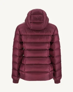 Donzen Jassen & Jacks-JOTT Doudoune A Capuche Grand Froid Aubergine Celine 461 Aubergine