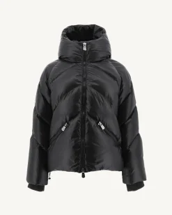 Donzen Jassen & Jacks-JOTT Doudoune A Capuche Grand Froid Noir Stellar 999 Black