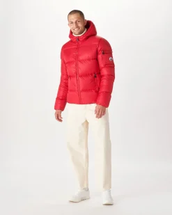 Donzen Jassen & Jacks-JOTT Doudoune A Capuche Grand Froid Rouge Java 300 Red