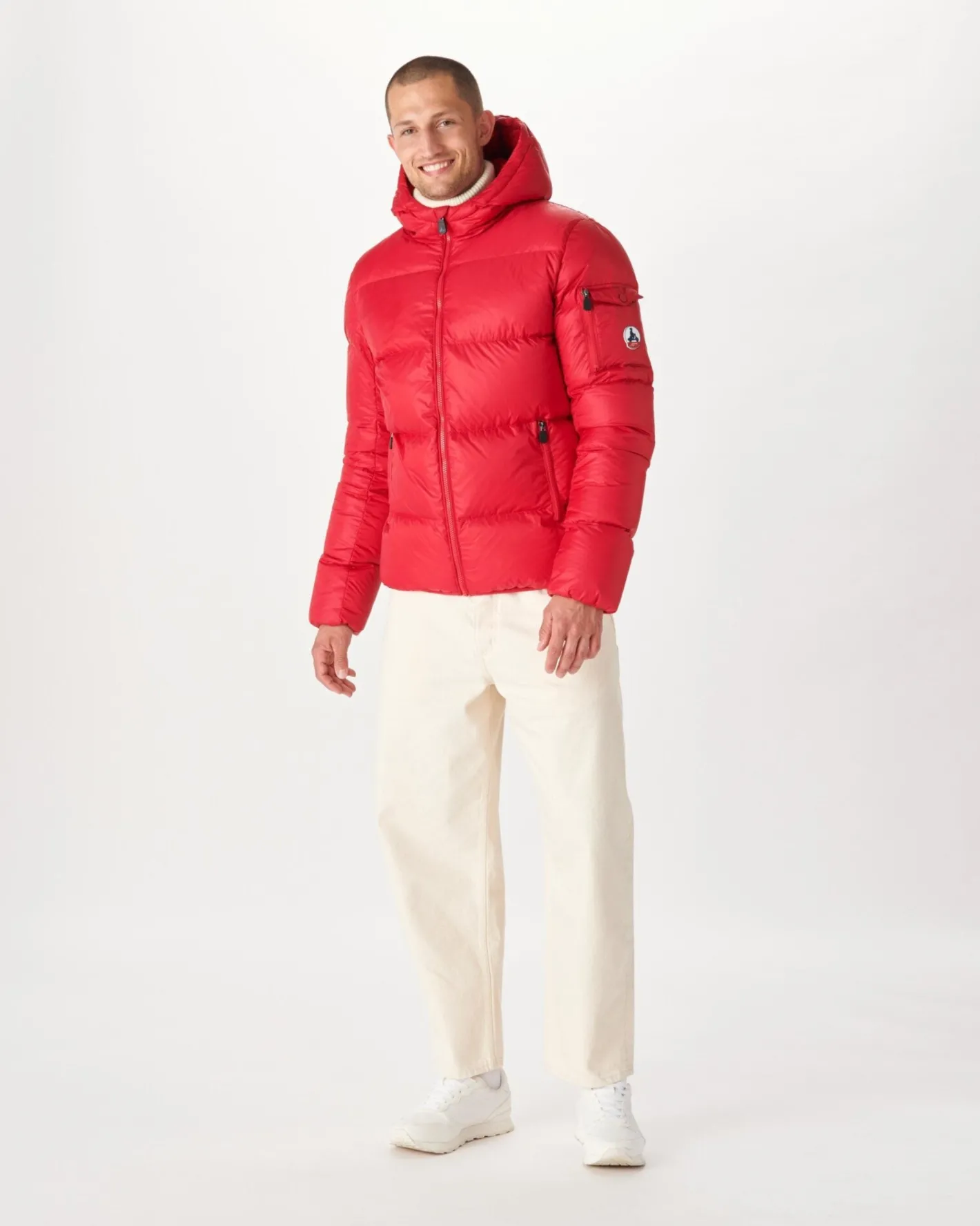 Donzen Jassen & Jacks-JOTT Doudoune A Capuche Grand Froid Rouge Java 300 Red