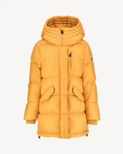 Donzen Jassen & Jacks-JOTT Doudoune A Capuche Grand Froid Moutarde Delhi 621 Moutarde