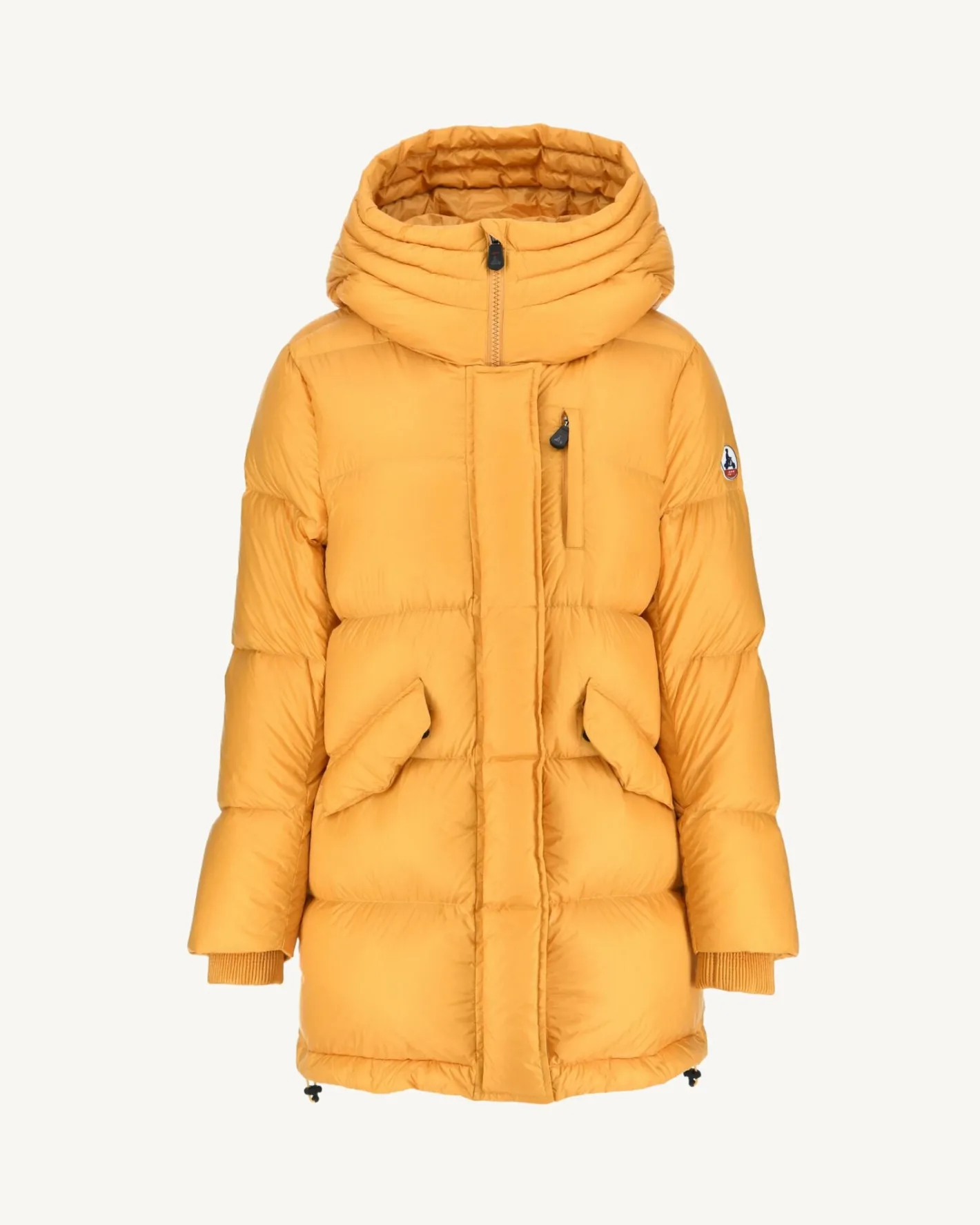 Donzen Jassen & Jacks-JOTT Doudoune A Capuche Grand Froid Moutarde Delhi 621 Moutarde