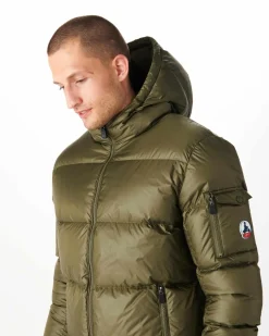 Donzen Jassen & Jacks-JOTT Doudoune A Capuche Grand Froid Army Java 255 Army
