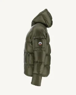Donzen Jassen & Jacks-JOTT Doudoune A Capuche Grand Froid Army Java 255 Army