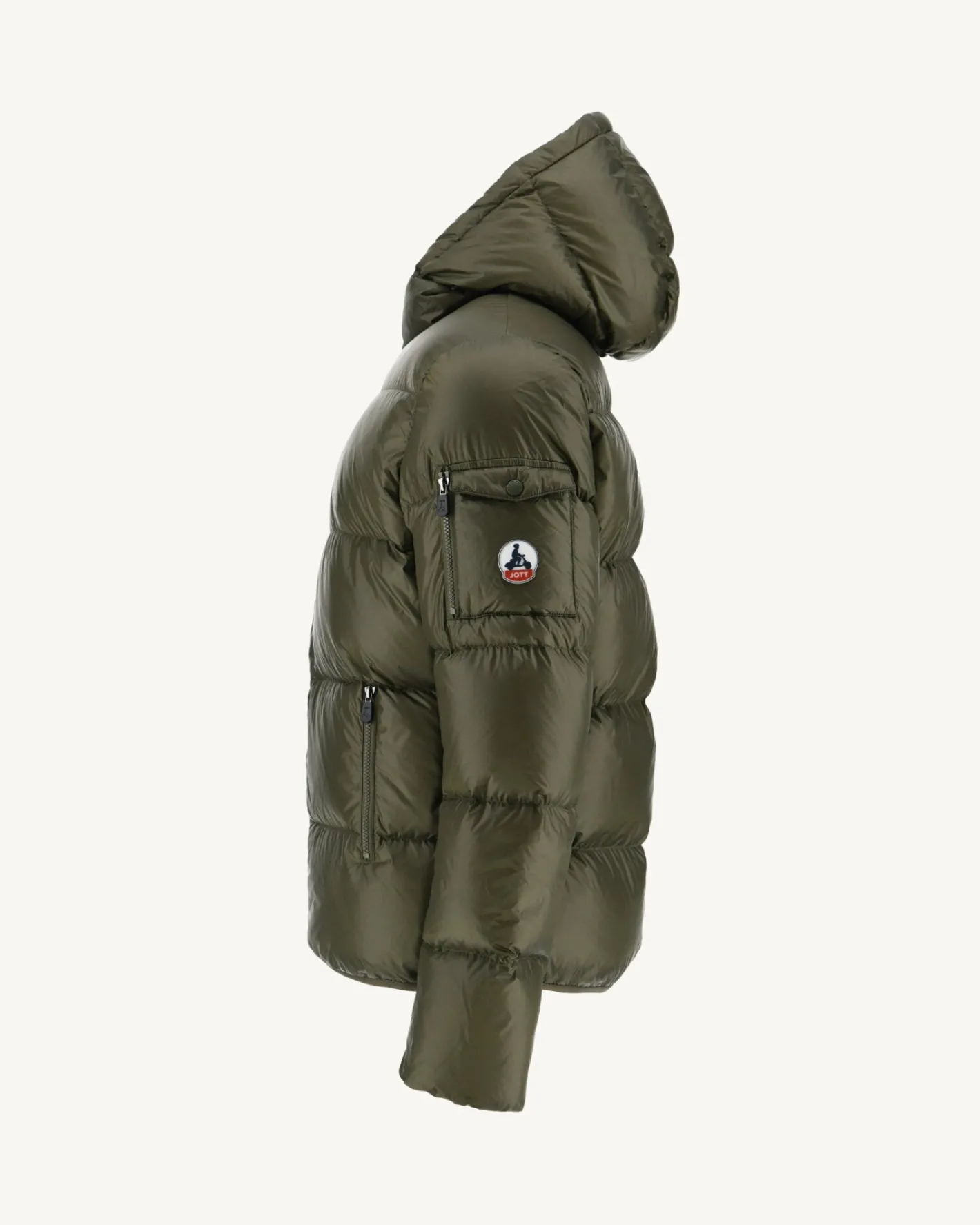 Donzen Jassen & Jacks-JOTT Doudoune A Capuche Grand Froid Army Java 255 Army