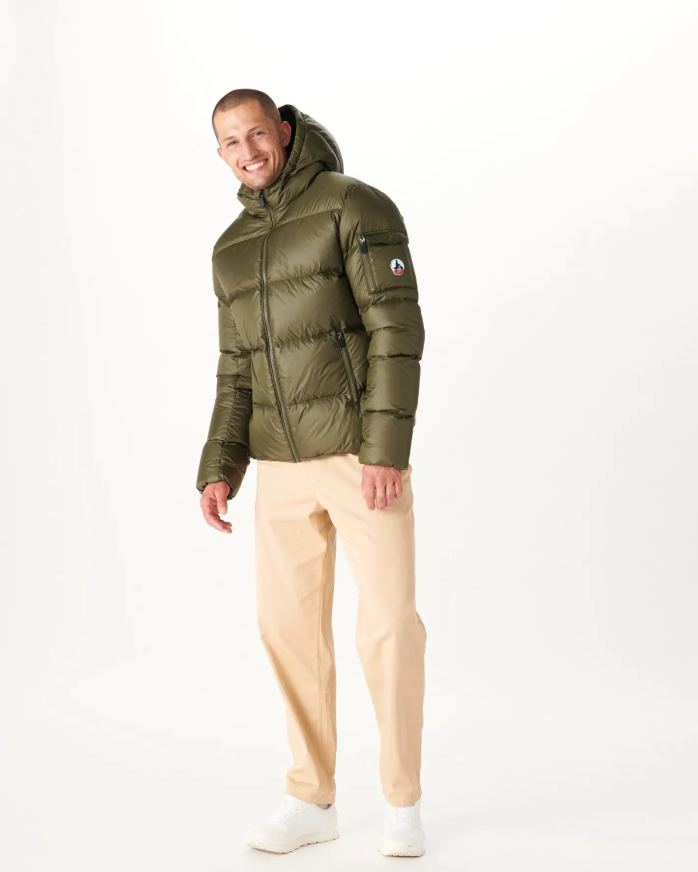 Donzen Jassen & Jacks-JOTT Doudoune A Capuche Grand Froid Army Java 255 Army