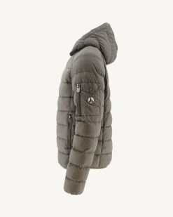 Donzen Jassen & Jacks-JOTT Doudoune A Capuche Grand Froid Taupe Adrien 808 Taupe