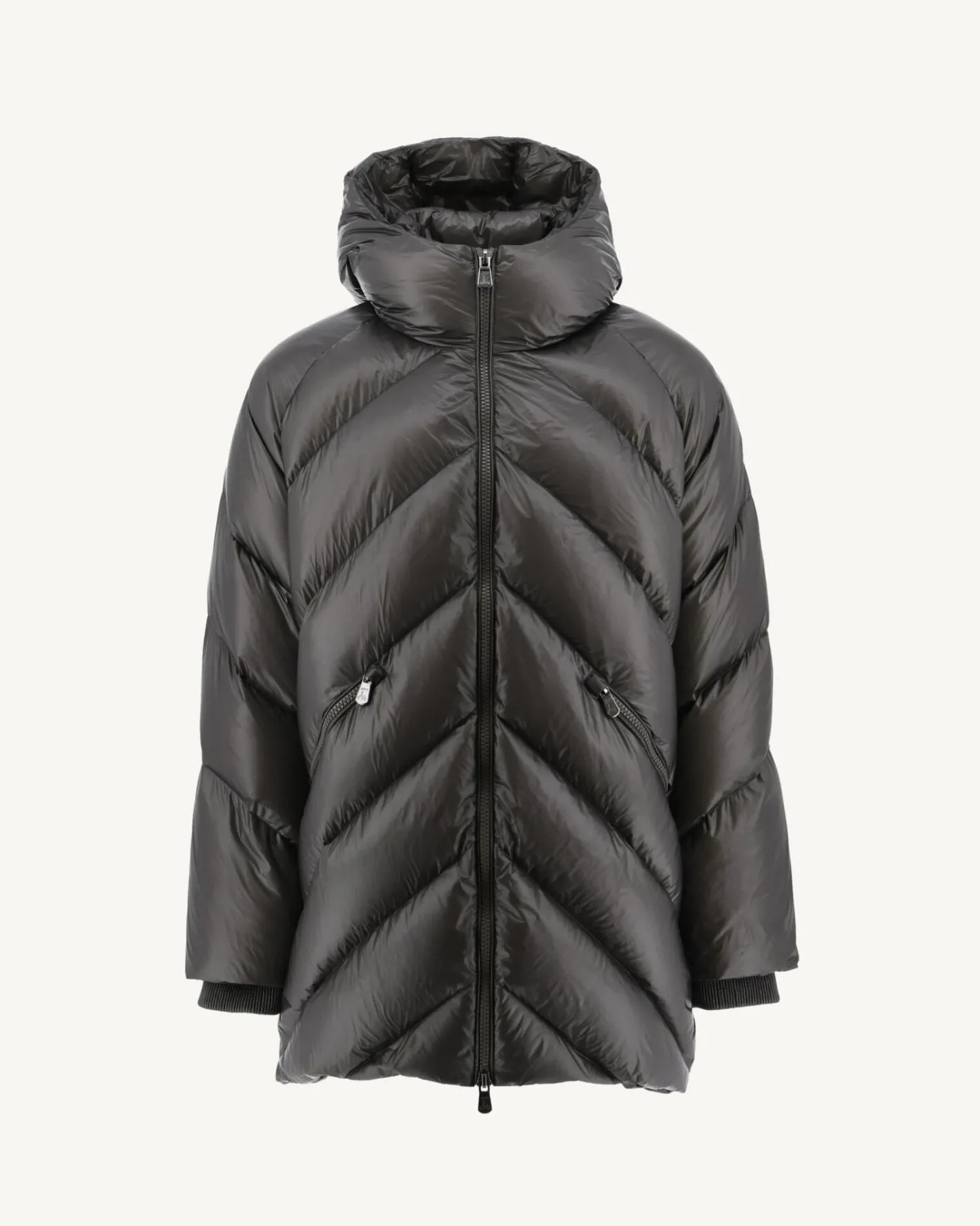 Donzen Jassen & Jacks-JOTT Doudoune A Capuche Grand Froid Anthracite Blaze 504 Anthracite