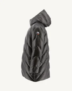 Donzen Jassen & Jacks-JOTT Doudoune A Capuche Grand Froid Anthracite Blaze 504 Anthracite