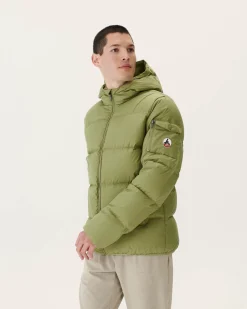 Donzen Jassen & Jacks-JOTT Doudoune A Capuche Grand Froid Kaki Clair Toledo 247 Bush
